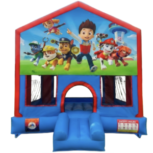 13ft Modular Bounce House w/ Paw Patrol Theme